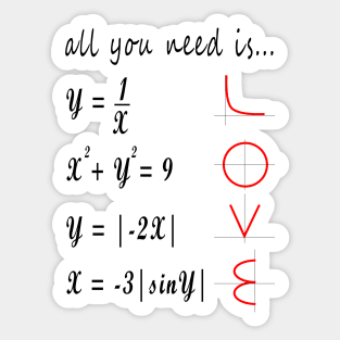 all you need is love Sticker